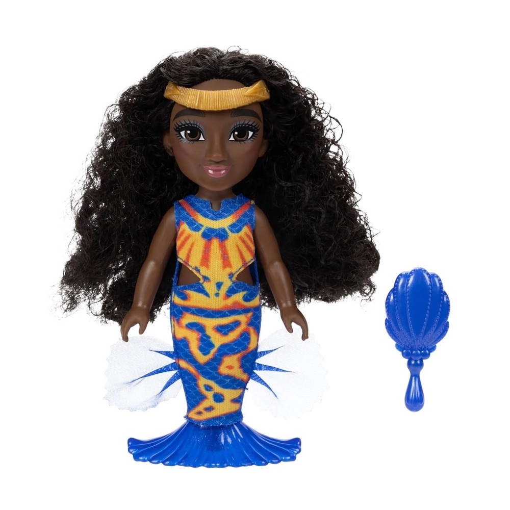 Disney The Little Mermaid Tanika 6" Petite Doll with Hair Comb NWT 2023